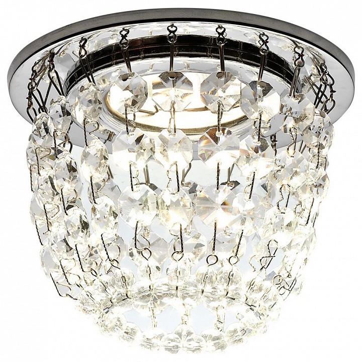 Встраиваемый светильник Ambrella Light Crystal K2075 K2075 CH/CL | Ambrella Light AMBRK2075CHCL