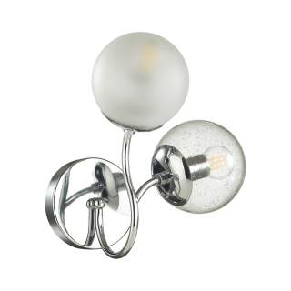 4554/2W УЦЕНКА MODERNI LN21 0 хром Бра E14 2*40W 220V CANDICE | Lumion LN4554/2W