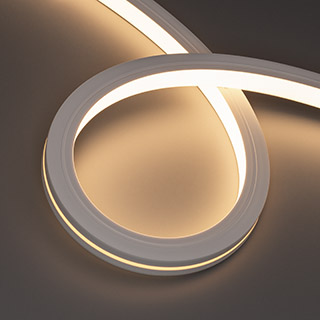 Лента герметичная MOONLIGHT-TOP-X280-20x20mm 24V Warm3000 (10 W/m, IP67, 0,5m, wire x1) (Arlight, Образец) | Arlight 055602