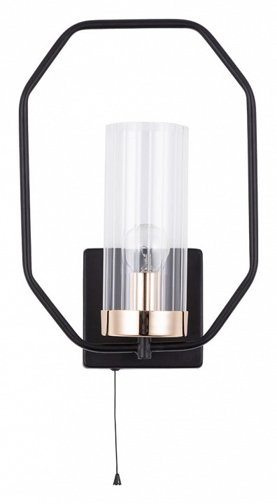Бра Arte Lamp Celaeno A7004AP-1BK | Arte Lamp ARA7004AP-1BK