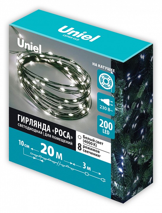 Гирлянда Нить Uniel  UL-00012078 | Uniel ULUL-00012078