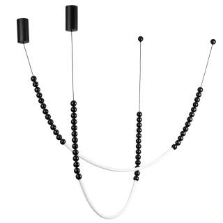 7149/24CL HIGHTECH ODL26 Потолочный светильник  черный/акрилл/металл IP20 LED 25W 1600Лм 3500K 300° 220V MONELLA | Odeon Light OL7149/24CL