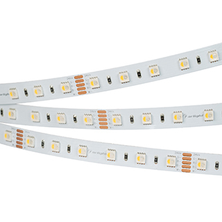 Лента RT 2-5000 24V RGBW-One Day 2x (5060, 300 LED, LUX) (Arlight, 19.2 Вт/м, IP20) | Arlight 019151