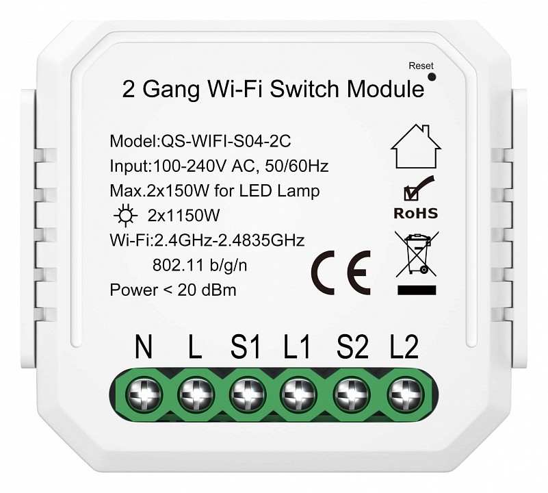 Контроллер-выключатель Wi-Fi для смартфонов и планшетов ST-Luce Around ST9000.500.02C | ST-Luce ST9000.500.02C
