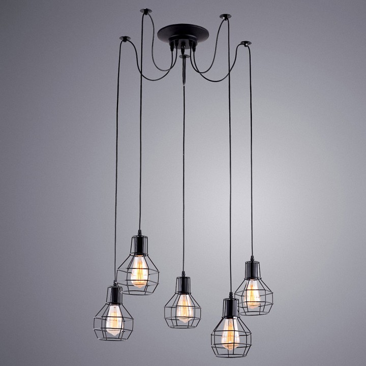 Подвесной светильник Arte Lamp 1109 A1109SP-7BK | Arte Lamp ARA1109SP_7BK