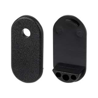Комплект заглушек WARDROBE-1530 BLACK (Arlight, Пластик) | Arlight 054944