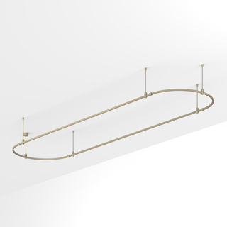 Основание ART-APRIORI-OVAL-ROD-400-4000x1000 (OG) (Arlight, IP20 Металл) | Arlight 054404