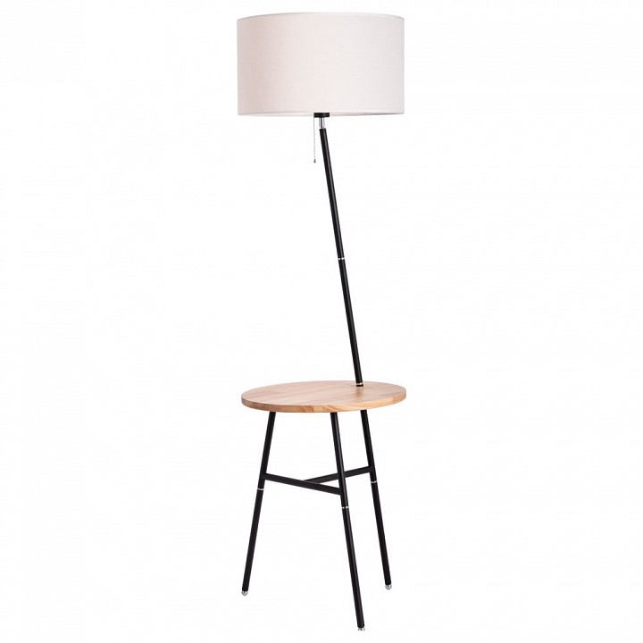 Торшер с полкой Arte Lamp Combo A9202PN-1BK | Arte Lamp ARA9202PN_1BK