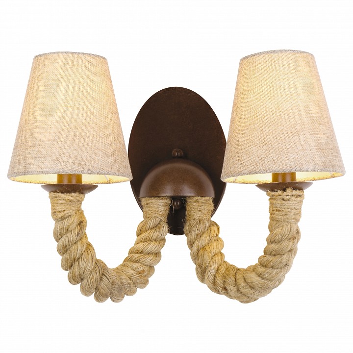 Бра Arte Lamp Corda A8958AP-2BR | Arte Lamp ARA8958AP_2BR