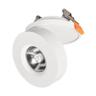 Светильник LGD-MONA-BUILT-R100-12W Warm3000 (WH, 24 deg) (Arlight, IP40 Металл) | Arlight 025450