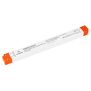 Блок питания ARV-SN24200-SLIM-PFC-B (24V, 8.33A, 200W) (Arlight, IP20 Пластик) | Arlight 029494(1)