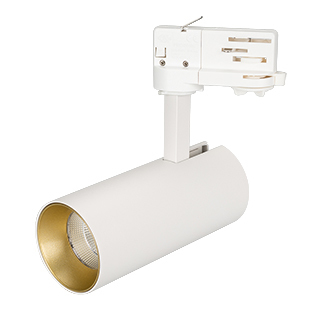 Светильник SP-POLO-TRACK-LEG-R65-8W White5000 (WH-GD, 40 deg) (Arlight, IP20 Металл) | Arlight 027481
