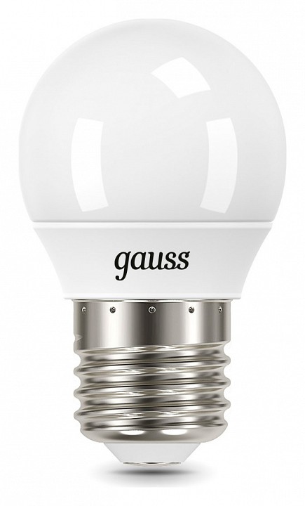 Лампа светодиодная Gauss Шар E27 9.5Вт 6500K 105102310 | Gauss GA105102310