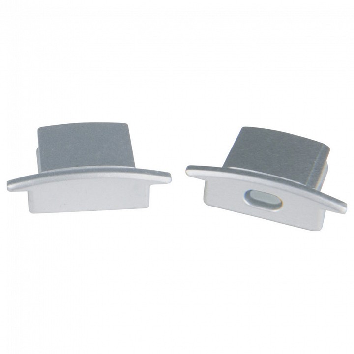 Заглушка для лент Uniel UFE-N01 SILVER B POLYBAG UL-00000620 | Uniel ULUL-00000620