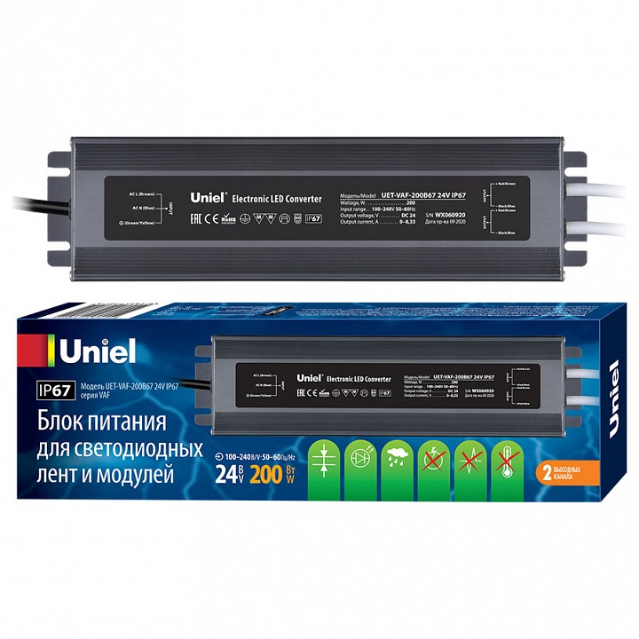 Блок питания Uniel Uet UL-00007580 | Uniel ULUL-00007580