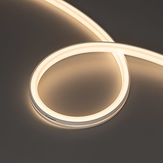 Лента герметичная MOONLIGHT-TOP-U-A156-13x12mm 24V Warm3000 (11 W/m, IP67, 0,5m, wire1) (Arlight, Образец) | Arlight 055569