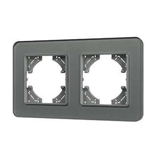 Рамка стеклянная FRM-OMALI-GS-2-GR (Arlight, -) | Arlight 049694