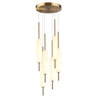 4794/72L PENDANT ODL21 479 бронзовый/белый Подвес LED 72W REEDS | Odeon Light OL4794/72L