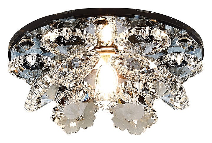 Встраиваемый светильник Ambrella Crystal K440 K440 BK | Ambrella AMBRK440BK