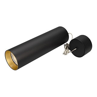 Светильник SP-POLO-HANG-LONG300-R85-15W Warm3000 (BK-GD, 40 deg) (Arlight, IP20 Металл) | Arlight 027412