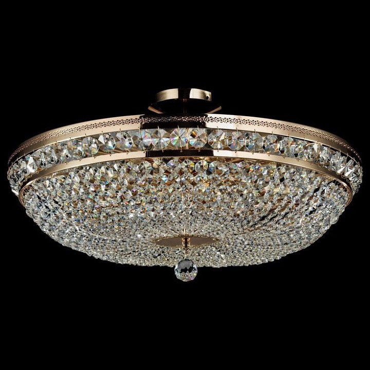 Люстра на штанге Maytoni Ottilia DIA700-CL-12-G | Maytoni MYDIA700_CL_12_G
