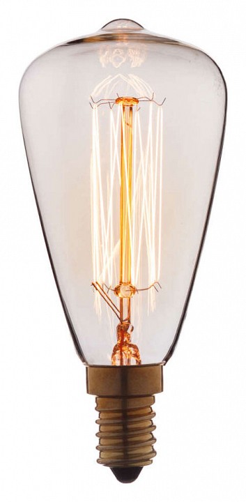 Лампа накаливания Loft it Edison Bulb E14 60Вт K 4860-F | Loft it LF4860-F