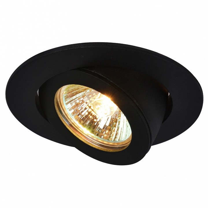 Встраиваемый светильник Arte Lamp Accento A4009PL-1BK | Arte Lamp ARA4009PL-1BK