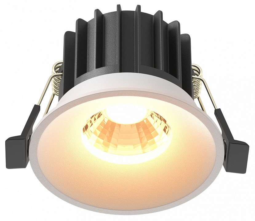 Встраиваемый светильник Maytoni Round DL058-12W2.7K-W | Maytoni MYDL058-12W2.7K-W