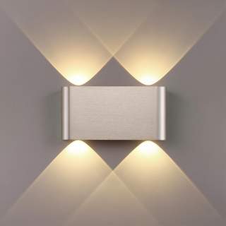 7106/4WL HIGHTECH ODL26 Настенный светильник матовый никель/металл IP20 LED 4W 3000K 220V MAGNUM | Odeon Light OL7106/4WL