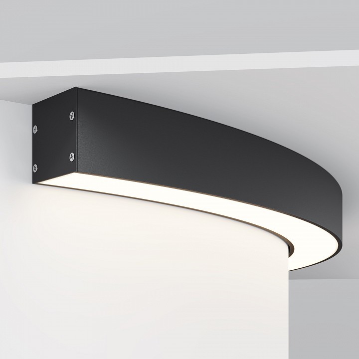 Профиль накладной Maytoni Led strip ALM-3535R-B-D-90°-0.8M | Maytoni MYALM-3535R-B-D-90-0.8M