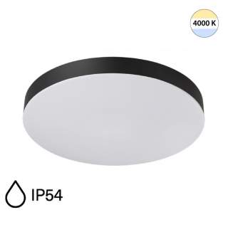 7760/24L MITRA LED SN 107 Светильник пластик/белый/черный LED 24Вт 4000K D300 IP54 GAMMA | Sonex SN7760/24L