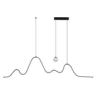 7181/37L HIGHTECH ODL26 283 светильник черный/алебастр/металл IP20 LED 37W 2600Лм 3000K 120° 220-240V MOONLIGHT | Odeon Light OL7181/37L
