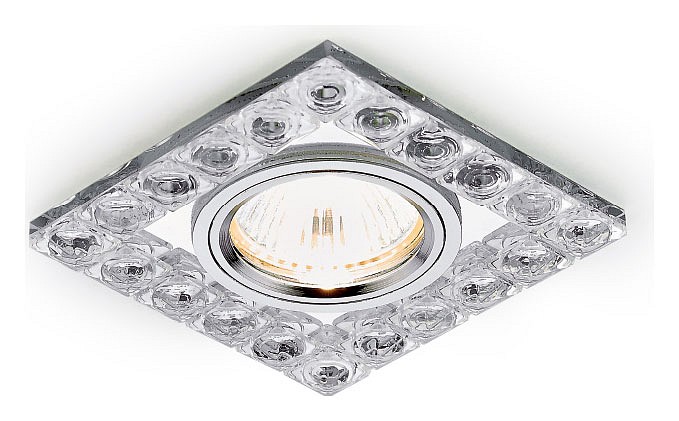 Встраиваемый светильник Ambrella Crystal K123 K123 CH | Ambrella AMBRK123CH