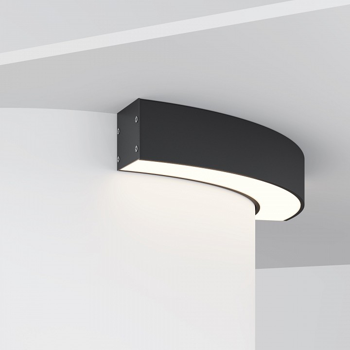 Профиль накладной Maytoni Led strip ALM-3535R-B-D-90°-0.3M | Maytoni MYALM-3535R-B-D-90-0.3M