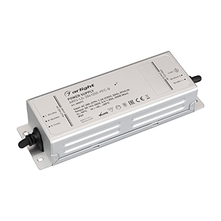 Блок питания ARPJ-LG-2861050-PFC-B (200W, 143-286V, 0.5-1.05A) (Arlight, IP67 Металл) | Arlight 055272