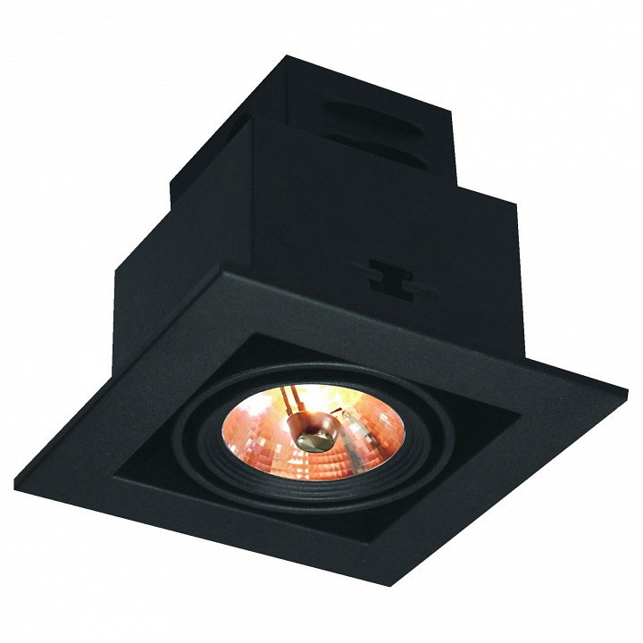 Встраиваемый светильник Arte Lamp Cardani Medio A5930PL-1BK | Arte Lamp ARA5930PL-1BK