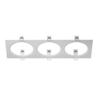 217836 Рамка INTERO 111 Triple QUADRO БЕЛЫЙ (в комплекте) | Lightstar LS217836