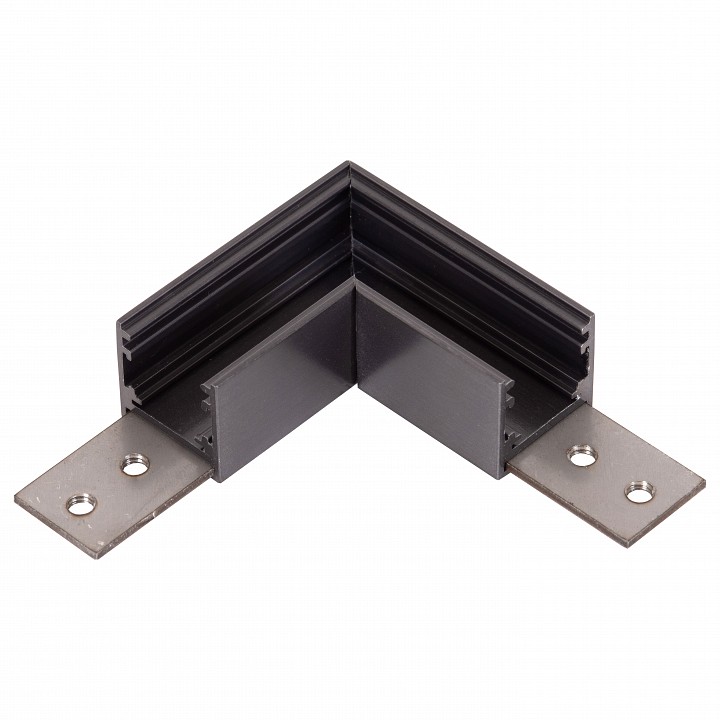 Соединитель угловой L-образный для треков накладных Lucide Linial 55900/02/08 | Lucide LCD559000208