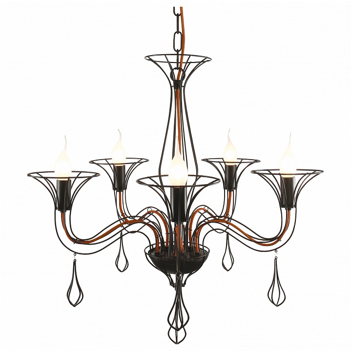 Подвесная люстра Arte Lamp Artefact A3225LM-5BK | Arte Lamp ARA3225LM_5BK