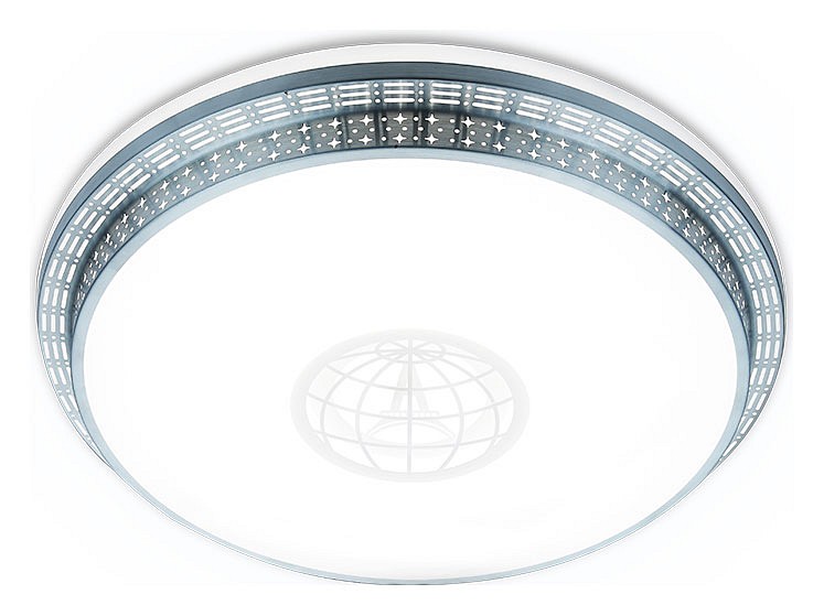 Накладной светильник Ambrella Orbital Design F128 WH SL 72W D500 | Ambrella AMBRF128WHSL72WD500