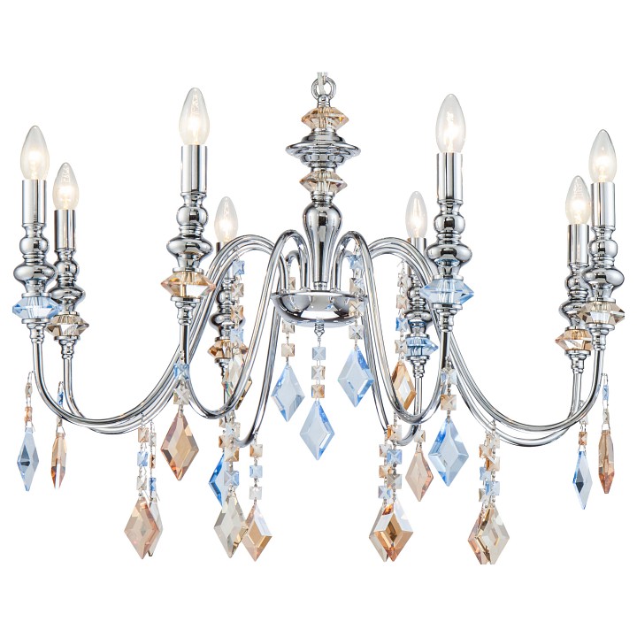 Подвесная люстра Lucia Tucci Maya MAYA 4450.8 chrome | Lucia Tucci LTMAYA4450.8chrome