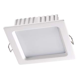 358033 SPOT NT19 302 белый Встраиваемый светильник IP20 LED 4100К 12W 220V LUNA | Novotech NT358033