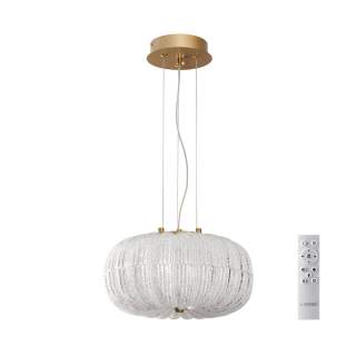 7720/24L PIKO LED SN 028 Светильник металл/стекло/прозрачный/золотой LED 24Вт 3000-6500K D300 IP20 пульт ДУ ANGELO | Sonex SN7720/24L