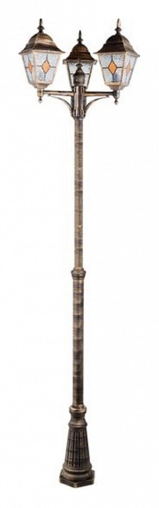 Фонарный столб Arte Lamp Madrid A1542PA-3BN | Arte Lamp ARA1542PA-3BN