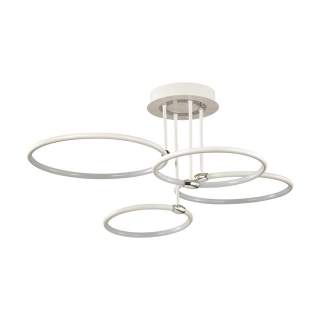 5282/96CL LEDIO LN23 226 белый, хром Люстра потолочная LED 96W 3000-6000K с пультом ДУ 220V URSULA | Lumion LN5282/96CL