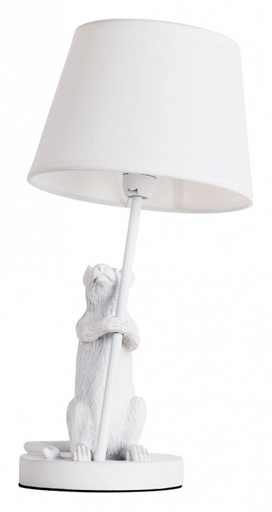 Настольная лампа декоративная Arte Lamp Gustav A4420LT-1WH | Arte Lamp ARA4420LT-1WH