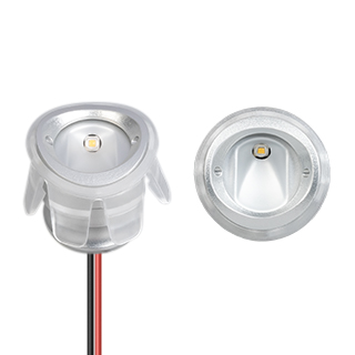 Светильник ALT-LODESTAR-HANDRAIL-R27-1.5W Warm3000 (GR, 30x60 deg, 12-24V) (Arlight, IP67 Металл) | Arlight 045490