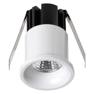 357698 SPOT NT18 293 белый Встраиваемый светильник IP20 LED 3000K 3W 160-265V DOT | Novotech NT357698