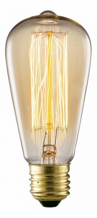 Лампа накаливания Arte Lamp Bulbs E27 60Вт 2700K ED-ST64-CL60 | Arte Lamp ARED_ST64_CL60