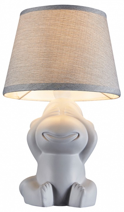 Настольная лампа декоративная Escada Monkey 10176/T Grey | Escada ESC10176TGrey